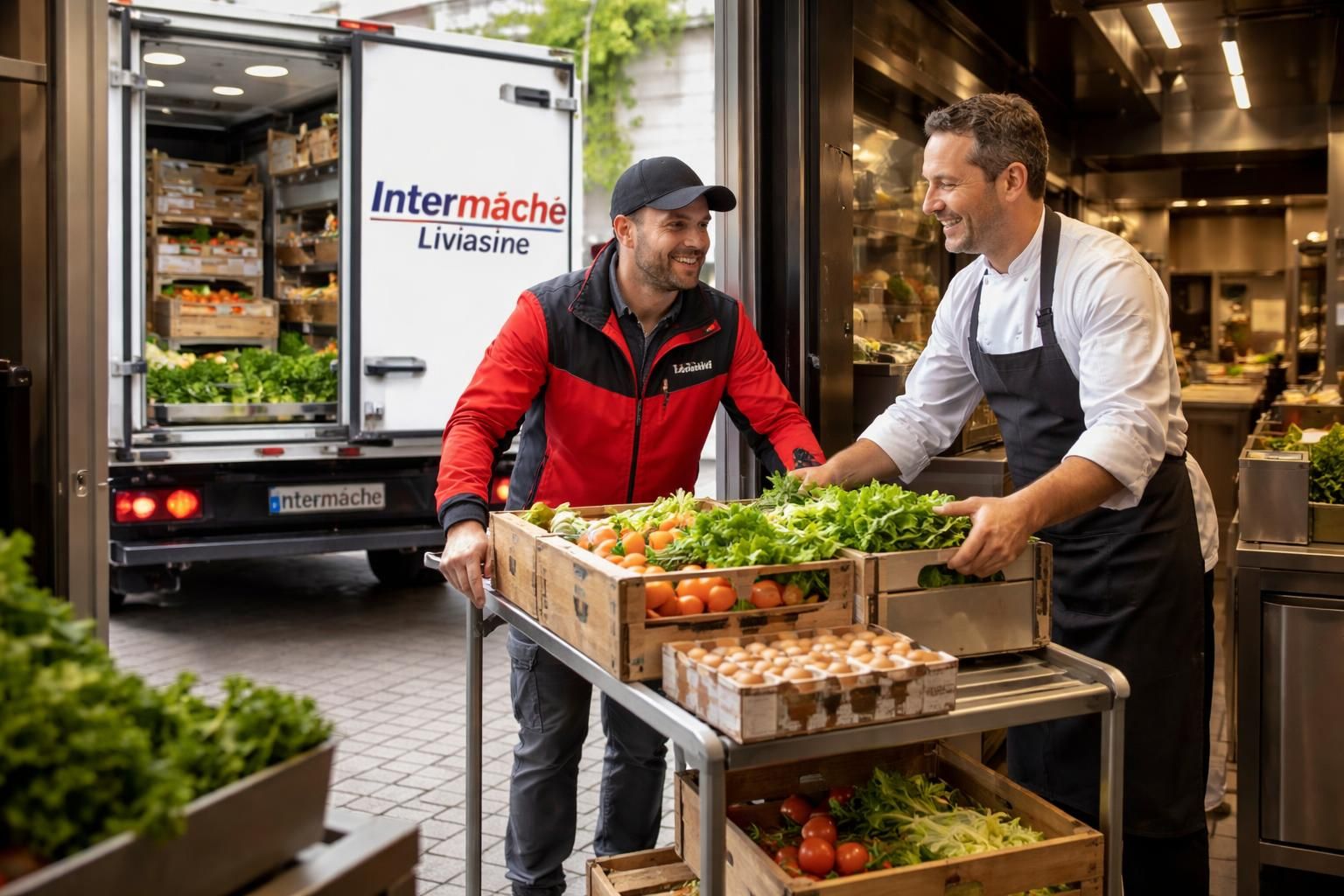 intermarché renforce ses services b2b dédiés aux restaurateurs professionnels, offrant des solutions adaptées pour répondre aux besoins spécifiques du secteur de la restauration.