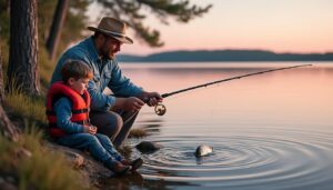 découvrez comment organiser une sortie pêche mémorable avec votre fils, alliant moments de partage, apprentissage de la pêche et aventure en pleine nature.